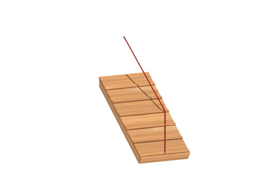 Ersatz-Holzbau - für schräge Rampe Serie 1