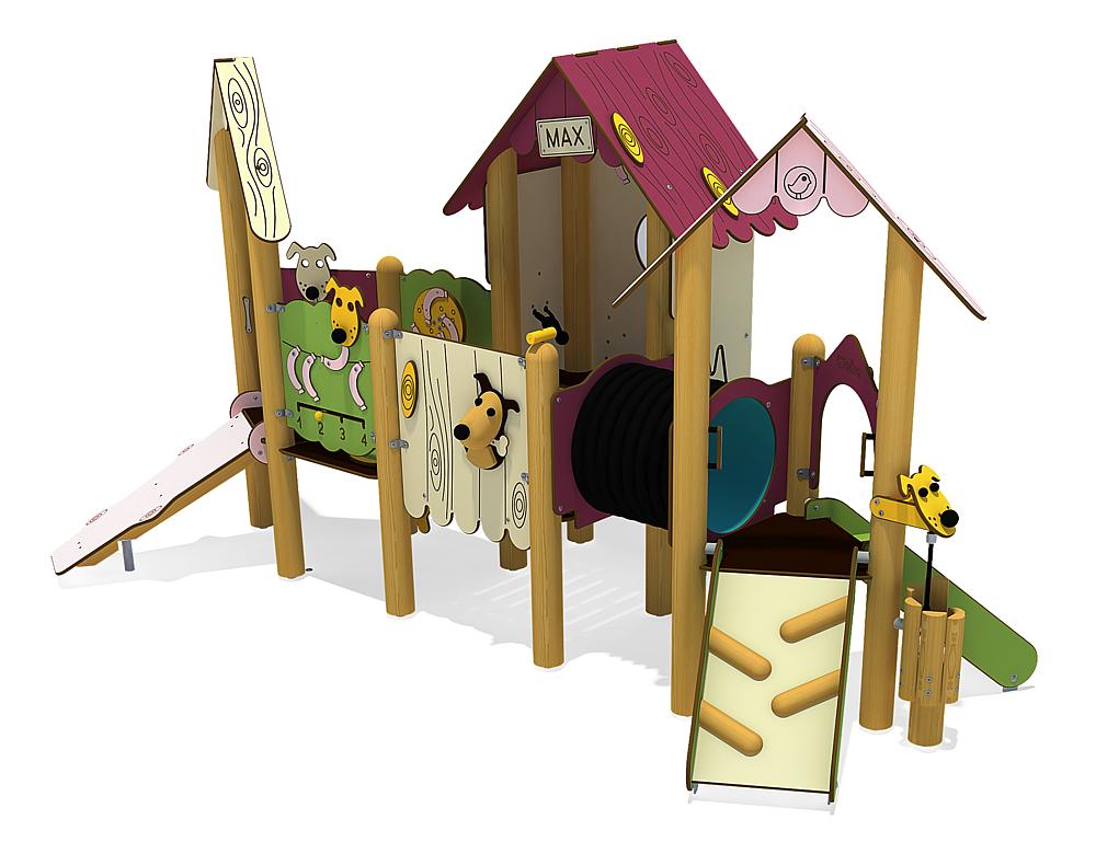 Spielanlage Hundehütte