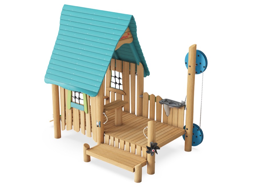Oase Sandhaus mit Sandspieltresen NRO52801