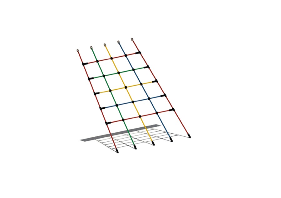 schräges Ersatz-Kletternetz, 134 - für Serie 4