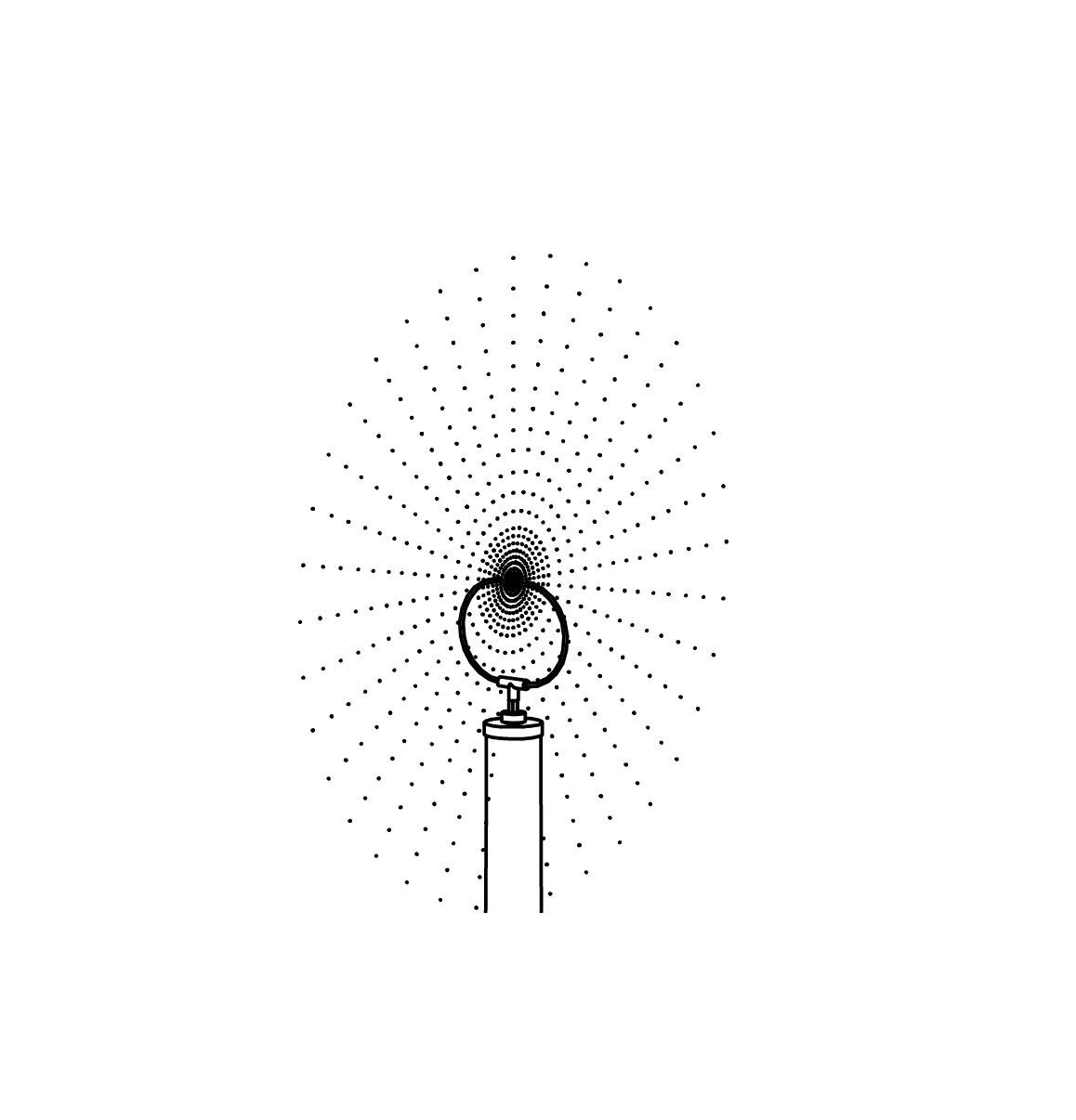 Hohe Kollisionsdüse