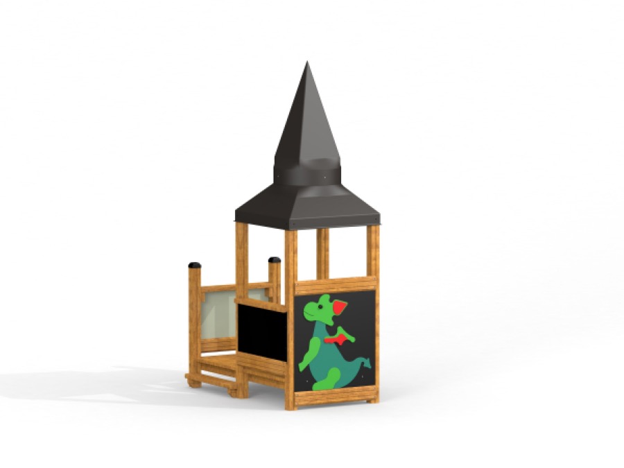 Spielturm mit Drachen