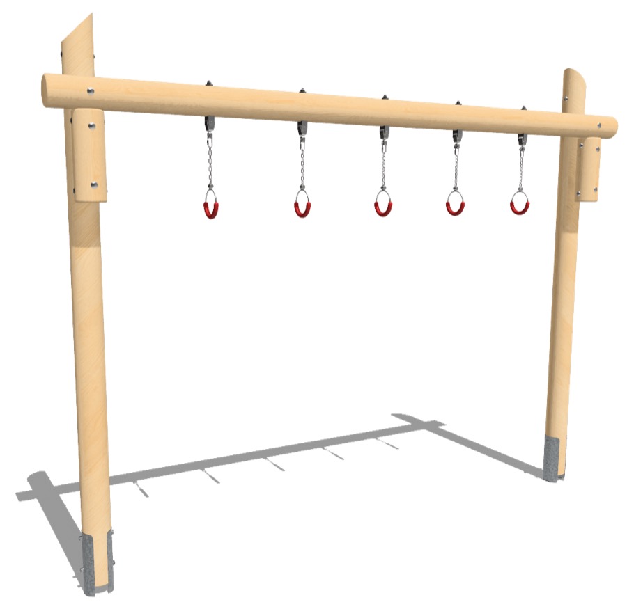 Hangelringe aus Edelkastanie