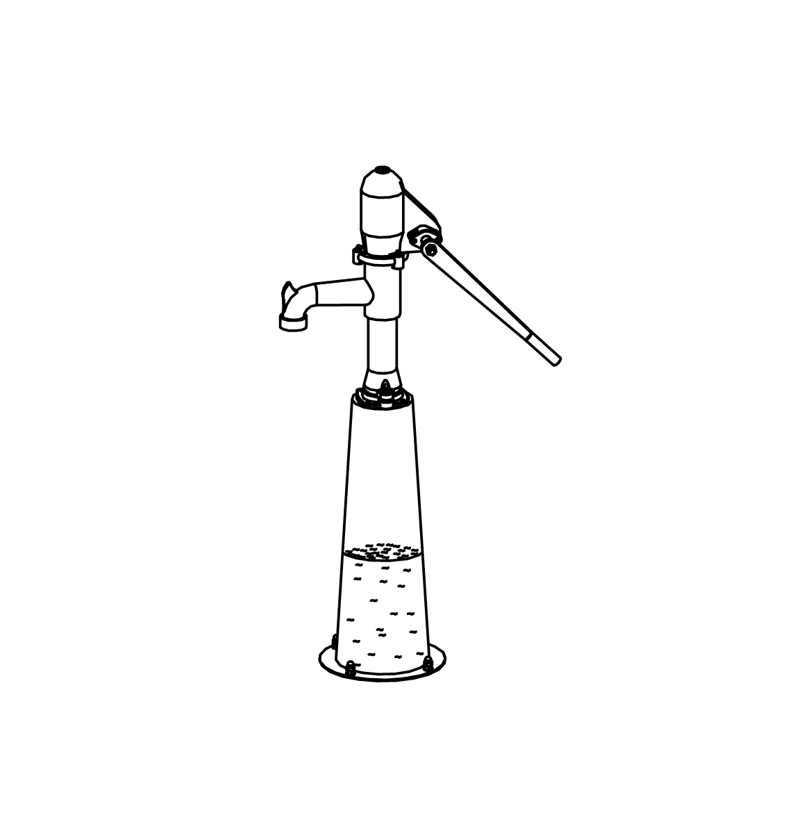 Spielplatzpumpe