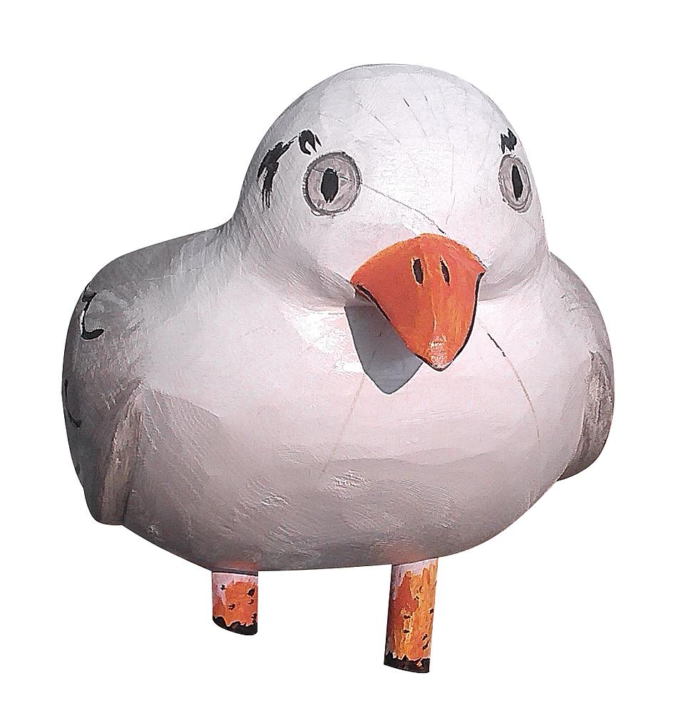 Schnitzfigur Möwe Sanni