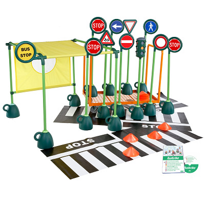 Italtrike Verkehrszeichen-Set „Village Kit“
