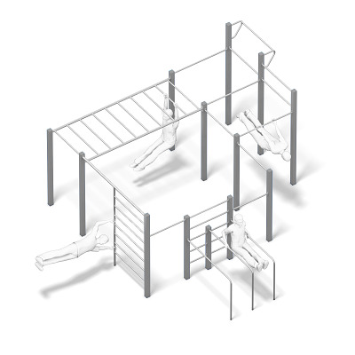Playparc Calisthenics-Anlage „Allround“