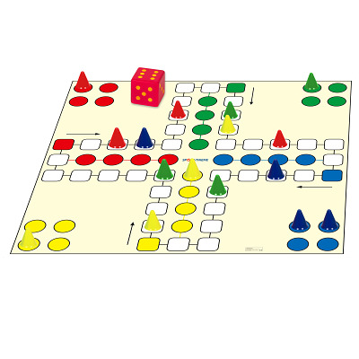 Sport-Thieme Spielteppich „4 müssen rein“