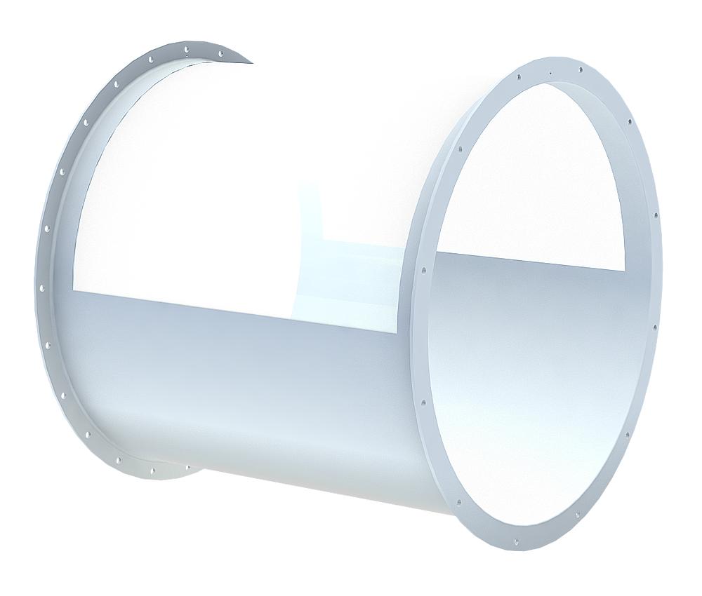 Kriechtunnel Gerade 80 cm transparent