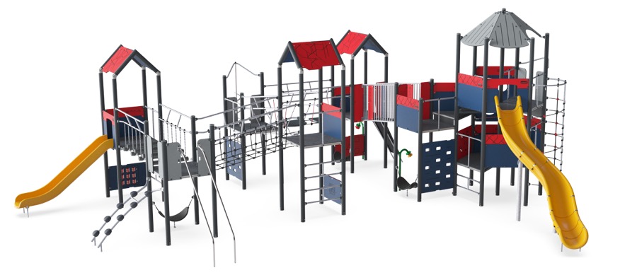 6-Turm Mega Spielplattform PCM610121