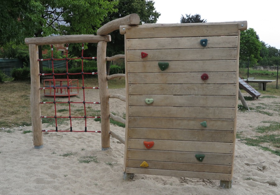Zick-Zack-Kletterwand 3-teilig