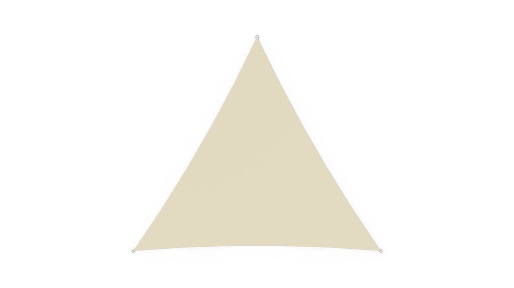 PE-Sonnensegel dreieckig 3.6x3.6x3.6 m