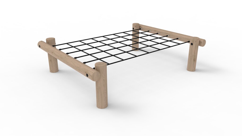 Horizontales Kletternetz