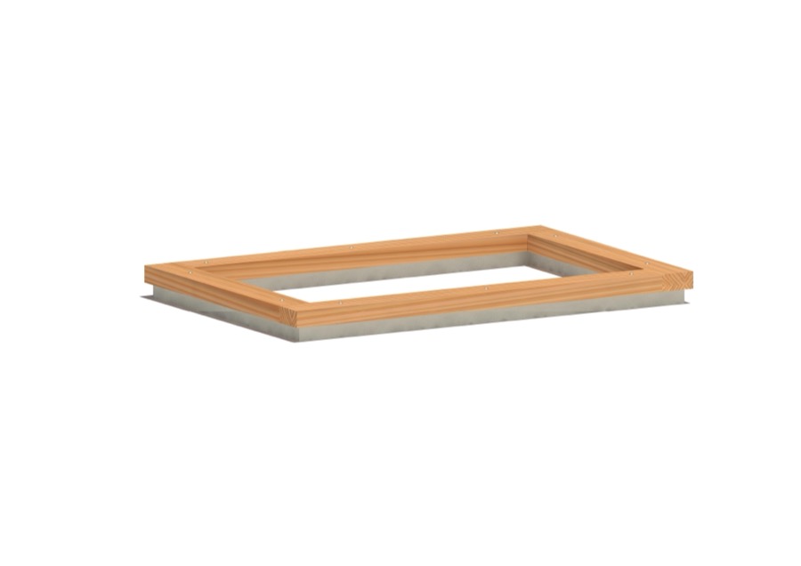Sandkasten 070, 200 x 300 cm, 1-lagig