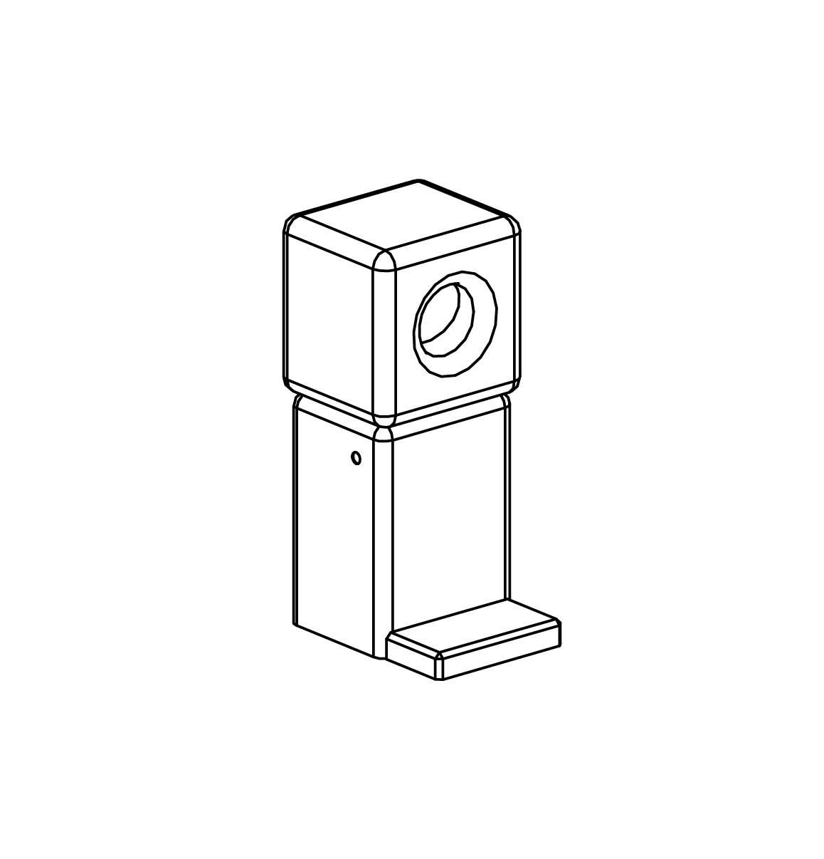 Kleiner Summstein mit Sockel