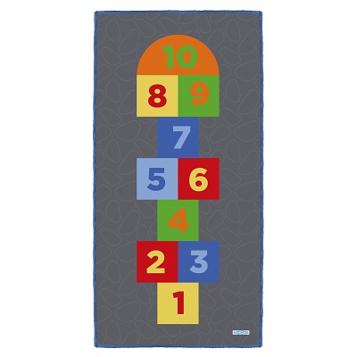 Achoka Spielteppich „Hüpfkasten“