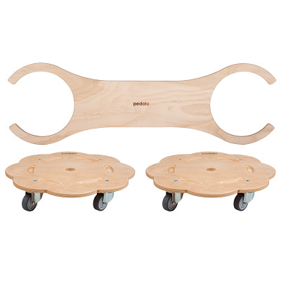 Pedalo Rollbrett-Set „Bus Rollflitzer“