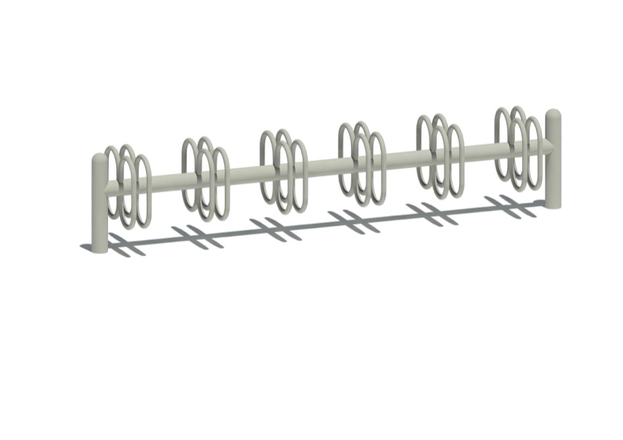 Fahrradständer 3221, für 2 x 6 Fahrräder