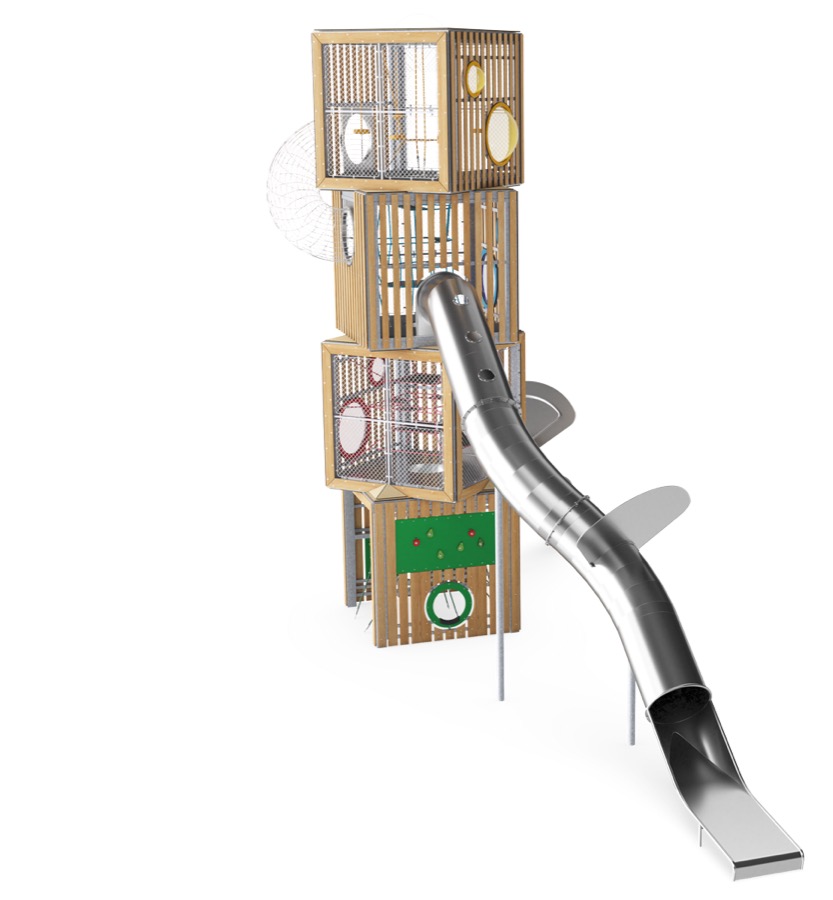 4-Ebenen Cube Tower COR10460