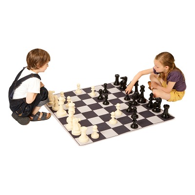 Achoka Spielteppich-Set „Schach“