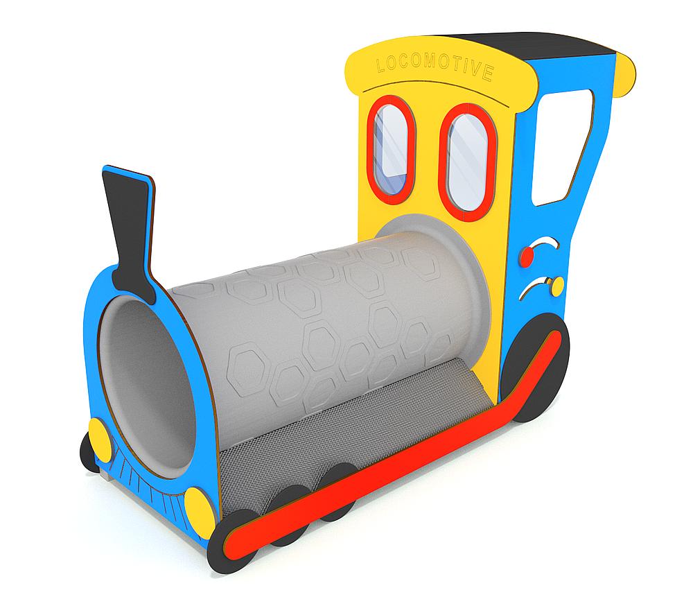 Mini Spielanlage Lokomotive