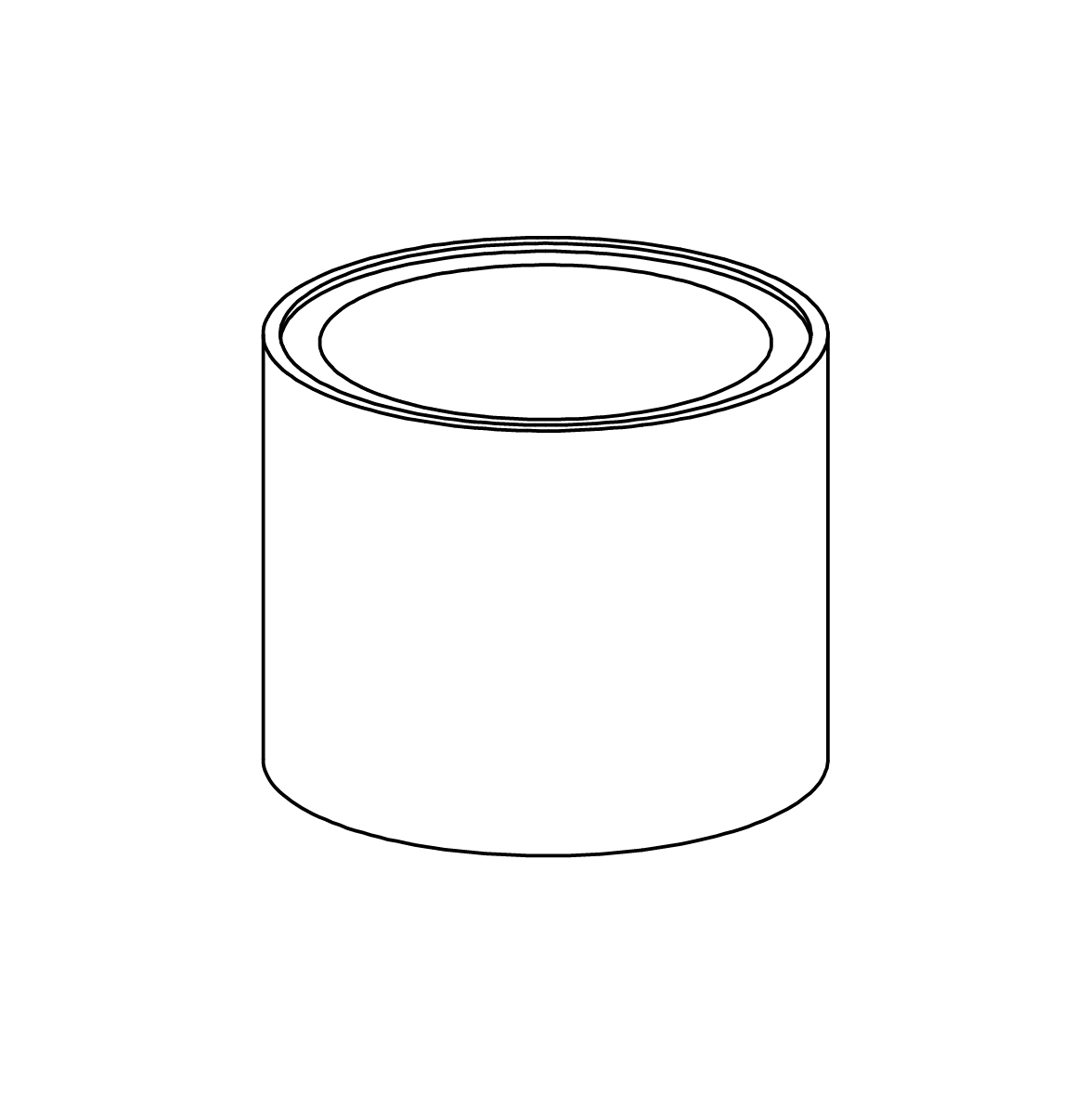Sockelrohr