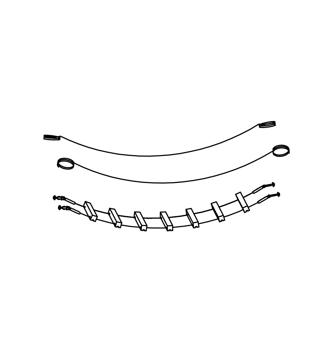 Übergang mit Handlauf und Laufhölzern