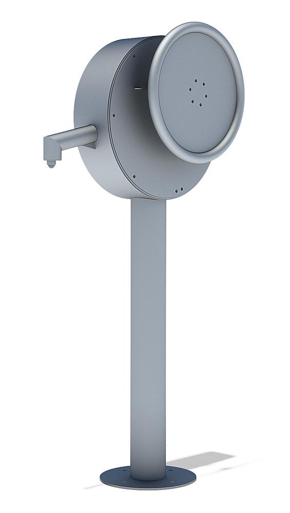 Kurbelpumpe mit Hygienespülung