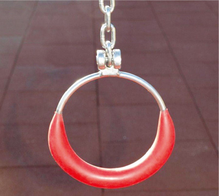 Ringe mit Ketten in Edelstahl