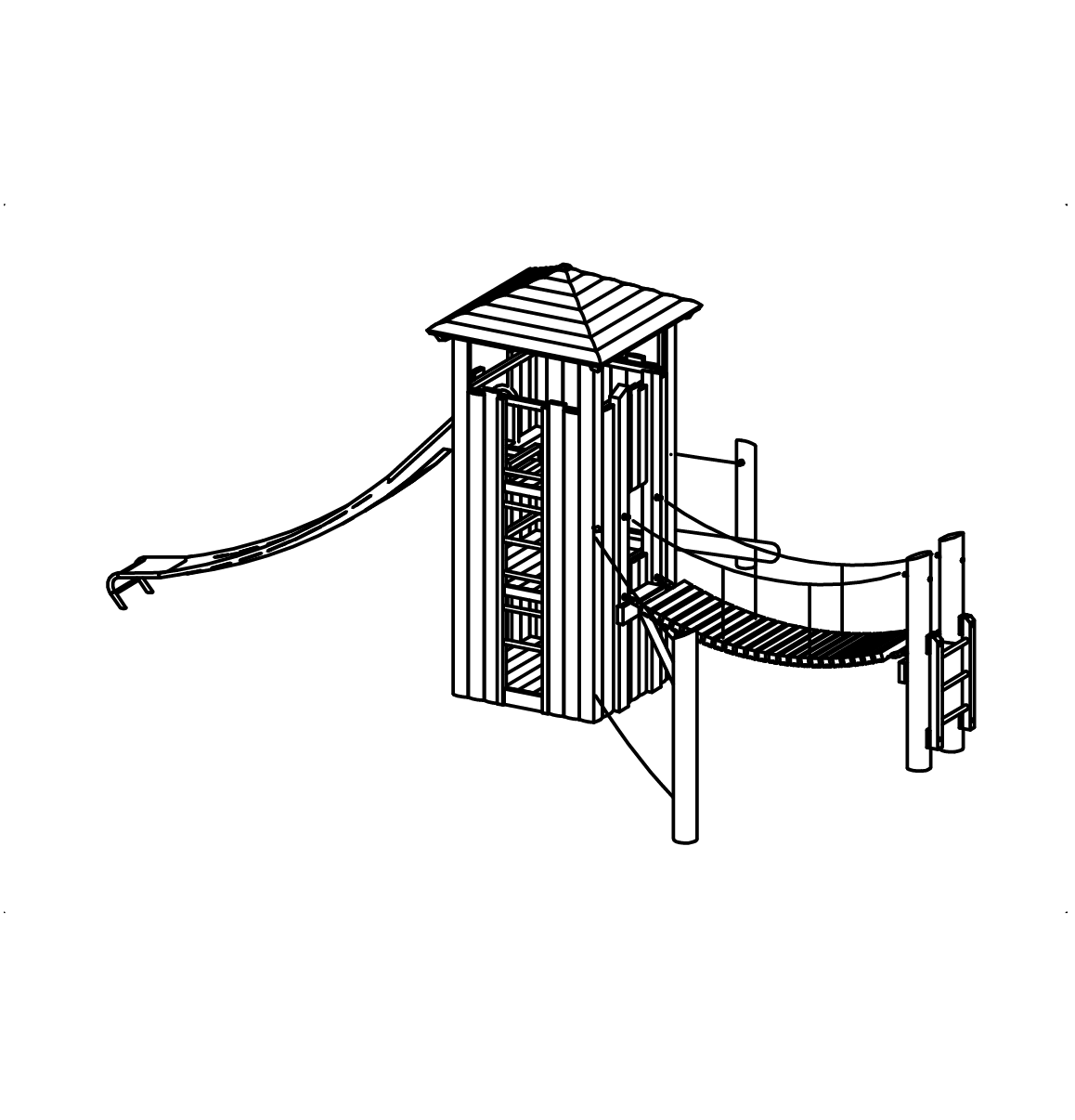 Turmkombination 331 in Lärche