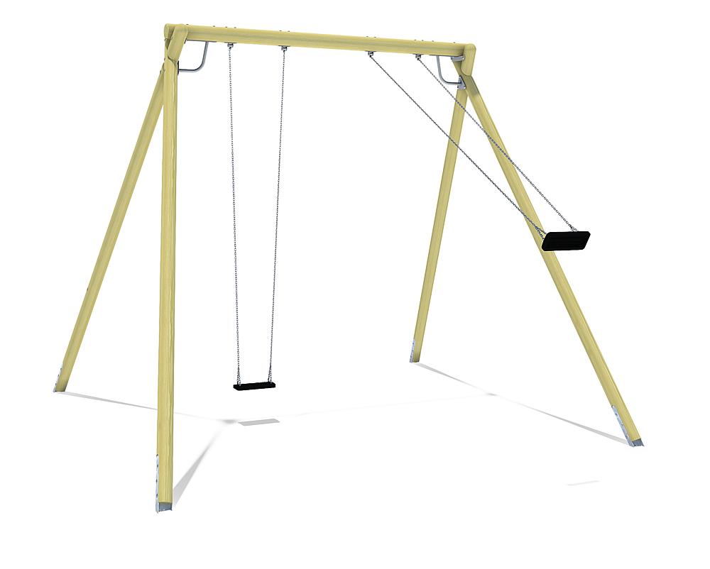 Doppelschaukel Kranich