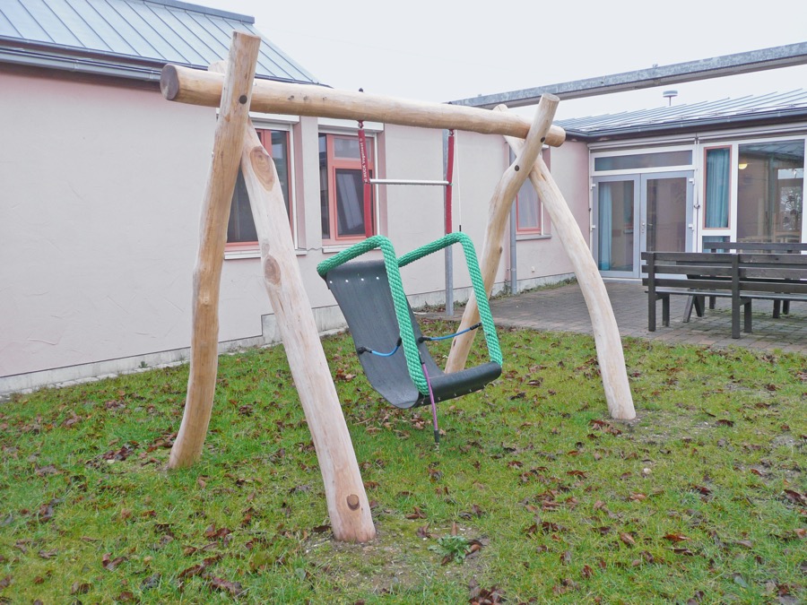 Schaukel 1-fach mit Stützschaukelsitz