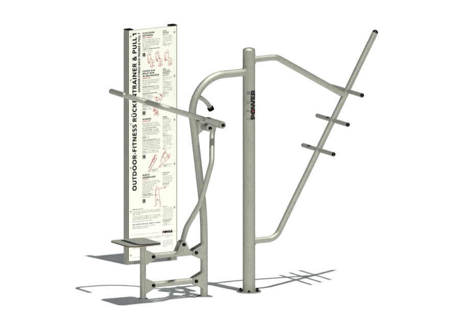 SPGM POWER® Fitness Rückentrainer & Pull 1