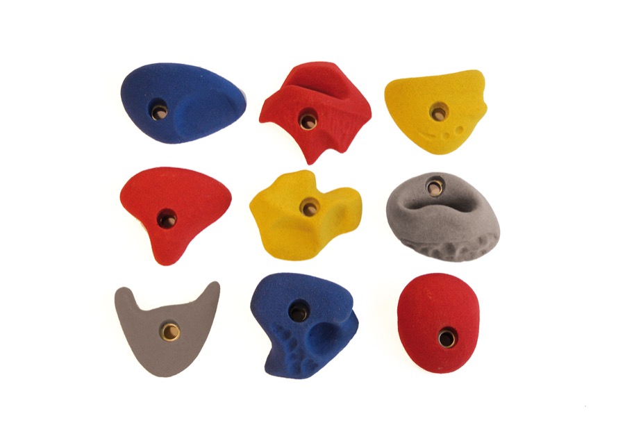 Klettergriff, Größe M ca. 10-13 cm, Farbe: Gelb