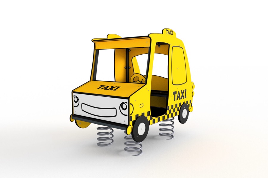 3707S Spieltaxi als Federwippe