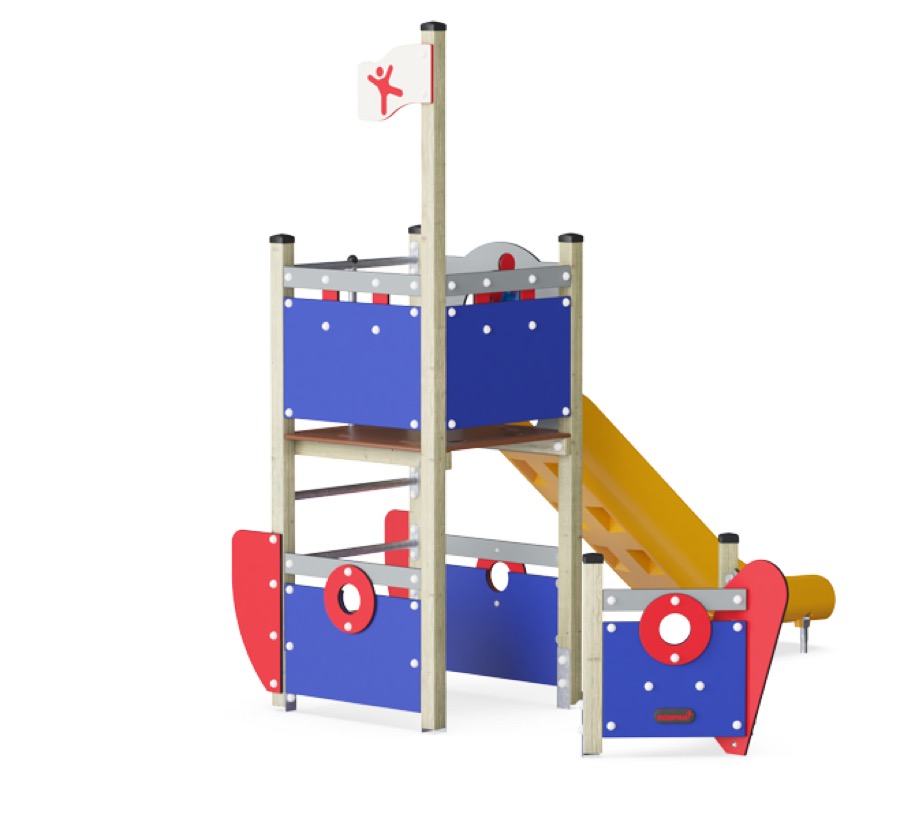 Spielschiff Einmaster KPL519