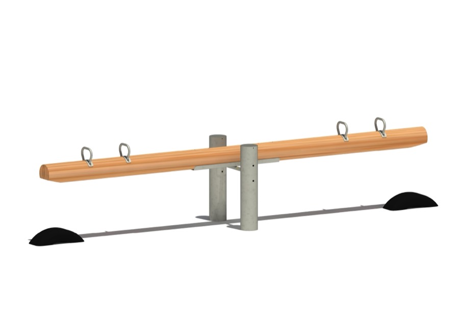 Wippe 4-sitzig 2201-18-4, Auslenkung 120 cm