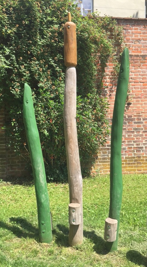 Stelzen Schilf