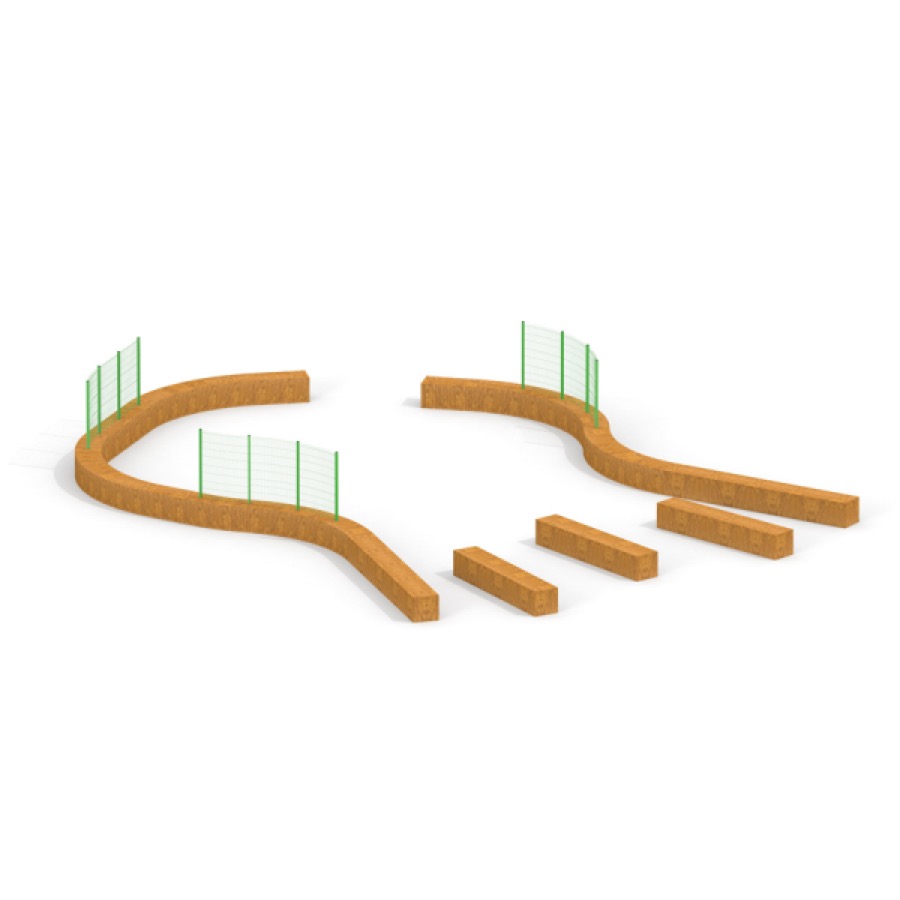 Multiarena aus Holz