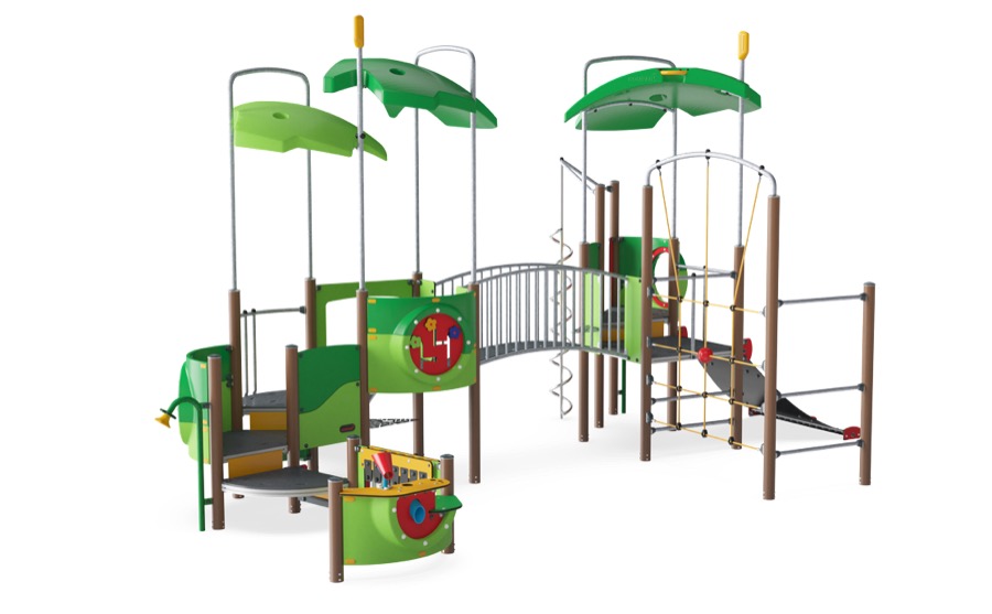 2-Turm-Spielanlage Mountaineer PCE205221