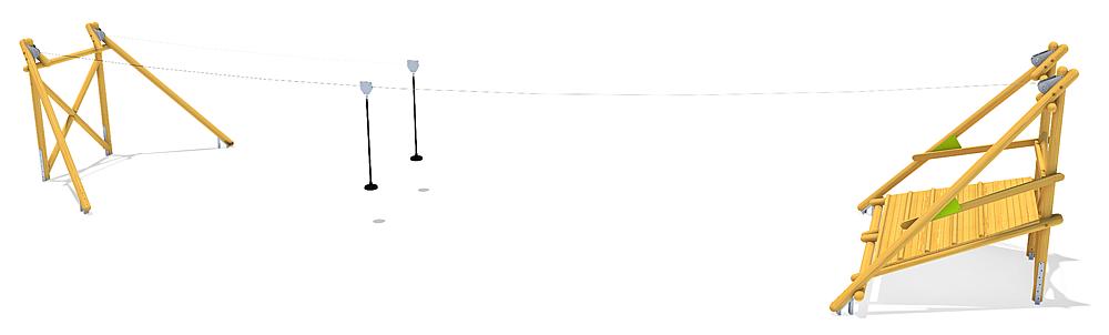 Seilbahn Sierra Duo 20 m