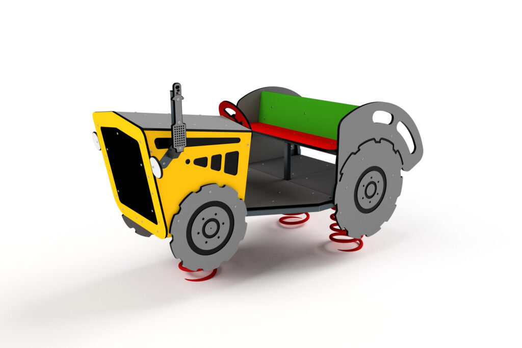 3418S Federwippe - Traktor