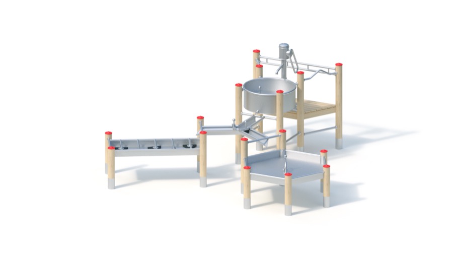 Wasserspielanlage