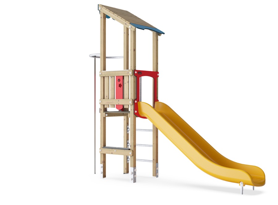 Spielturm mit Rutschstange KPW101301