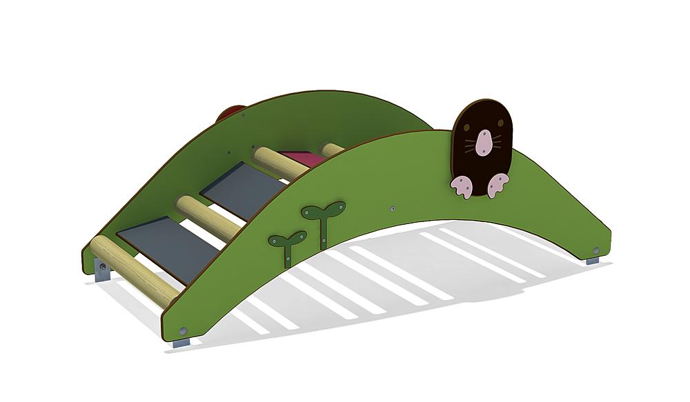 Krabbelbrücke Maulwurf