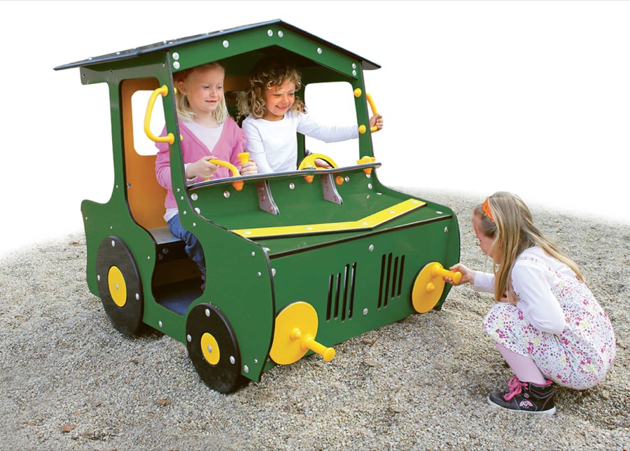 Traktor grün