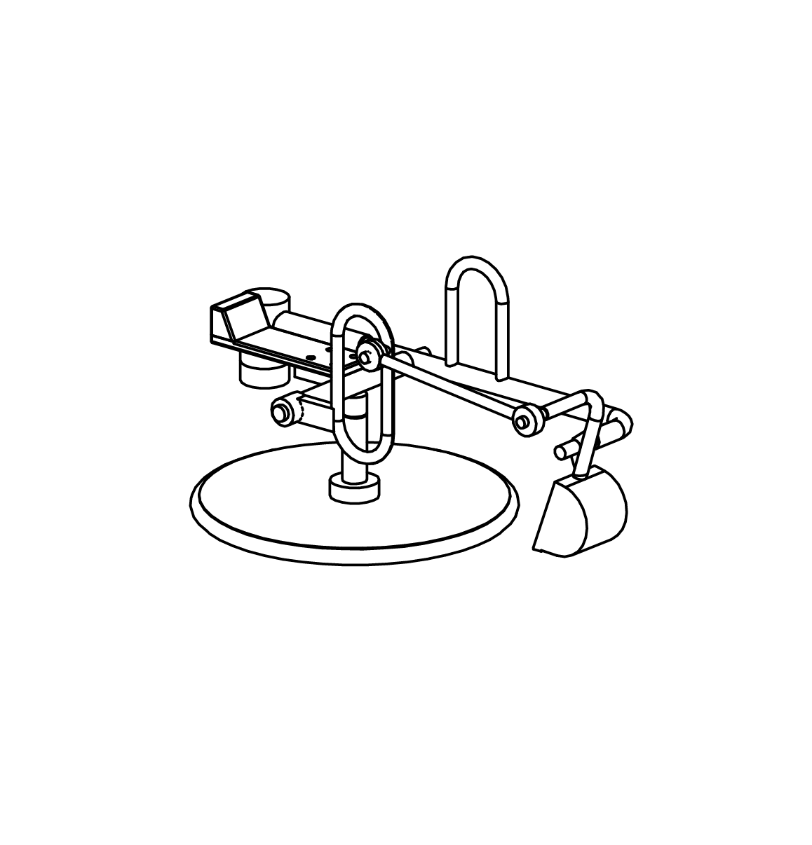 Kleiner Bagger