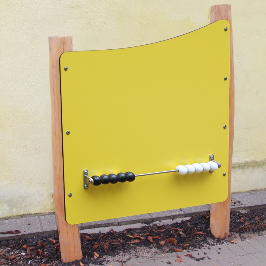 Abakus 10 auf HPL mit 2 Pfosten
