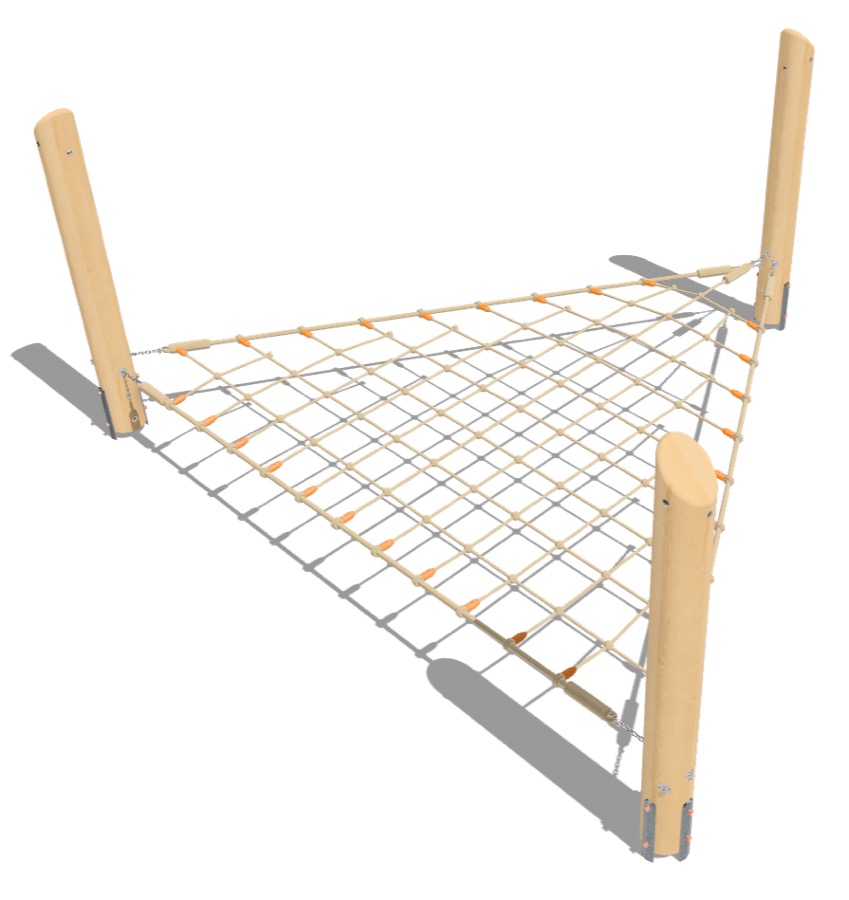 Dreiecknetz horizontal