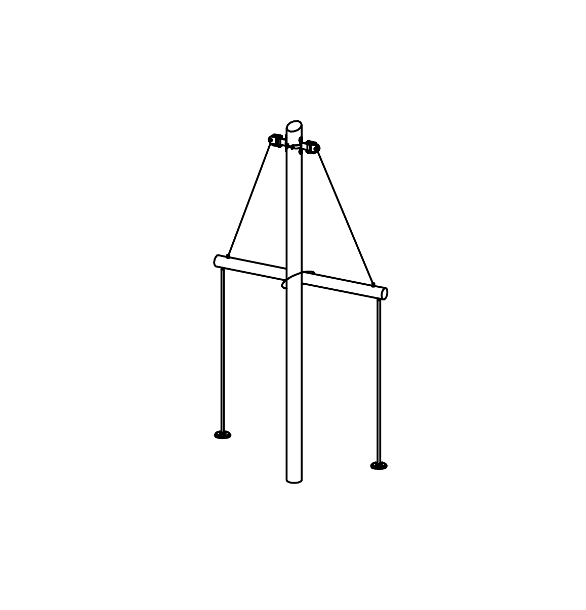 Mastkreuzpendel